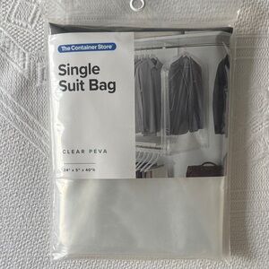 The Container Store Transparent Suit Bag